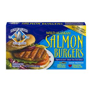 Henry & Lisa's Wild Alaskan Salmon Burgers